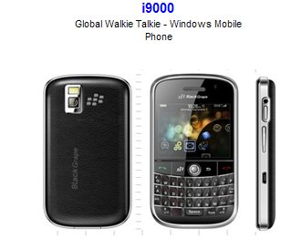 BlackBerry i9000 - Windows Mobile Phones
